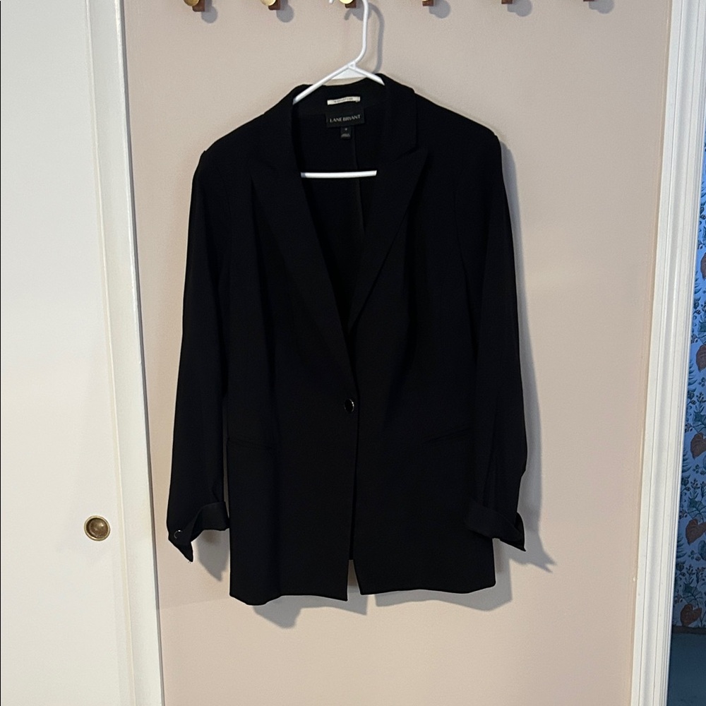 Lane Bryant Women's Classic Black Blazer